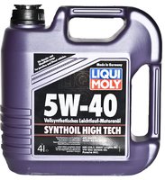 Моторное масло Liqui Moly Synthoil High Tech 5W-40 4L купить по лучшей цене