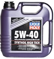 Моторное масло Liqui Moly Synthoil High Tech 5W-40 20L купить по лучшей цене