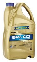 Моторное масло Ravenol VDL 5W-40 5L купить по лучшей цене