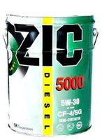 Моторное масло Zic 5000 CI 5w-30 20L купить по лучшей цене