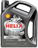 Моторное масло Shell Helix Ultra 0W-40 4L купить по лучшей цене