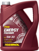 Моторное масло Mannol Energy Premium 5W-30 API SN/CF 5L купить по лучшей цене