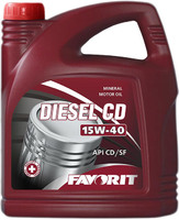 Моторное масло Favorit Diesel CD 15W-40 5L купить по лучшей цене