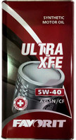 Моторное масло Favorit Ultra XFE 5W-40 4L Metal купить по лучшей цене