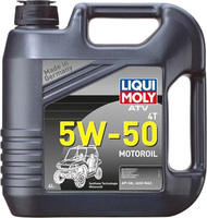 Моторное масло Liqui Moly ATV 4T 5W-50 4L купить по лучшей цене