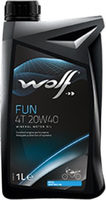 Моторное масло Wolf FUN 4T 20W-40 1L купить по лучшей цене