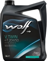 Моторное масло Wolf V Twin 4T 20W-50 4L купить по лучшей цене