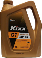 Моторное масло Kixx G1 5W-40 SN/CF 5L купить по лучшей цене