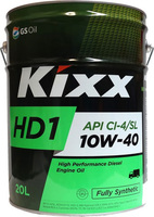 Моторное масло Kixx HD1 10W-40 20L купить по лучшей цене