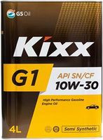 Моторное масло Kixx G1 SN 10W-30 4L купить по лучшей цене