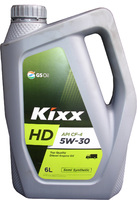 Моторное масло Kixx HD CF-4 5W-30 6L купить по лучшей цене