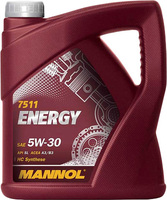 Моторное масло Mannol Energy 5W-30 API SL 4L купить по лучшей цене