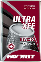 Моторное масло Favorit Ultra XFE 5W-40 5L Metal купить по лучшей цене