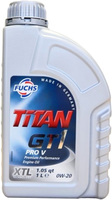 Моторное масло Fuchs Titan GT1 Pro V 0W-20 1L купить по лучшей цене