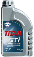 Моторное масло Fuchs Titan GT1 Longlife IV 0W-20 1L купить по лучшей цене