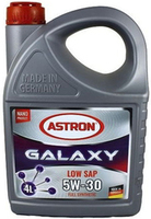Моторное масло Astron Galaxy LOW SAP 5W-30 4л купить по лучшей цене