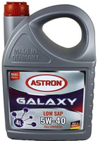 Моторное масло Astron Galaxy LOW SAP 5W-40 4л купить по лучшей цене