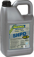 Моторное масло Ravenol Turbo-Plus SHPD 15W-40 5л купить по лучшей цене