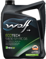 Моторное масло Wolf EcoTech SP RC G6 5W-30 4л купить по лучшей цене