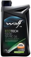 Моторное масло Wolf EcoTech SP RC G6 5W-30 1л купить по лучшей цене