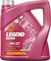 Моторное масло Mannol Legend Ultra 0W-20 4л купить по лучшей цене