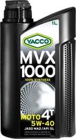 Моторное масло Yacco MVX 1000 4T 5W-40 1л купить по лучшей цене