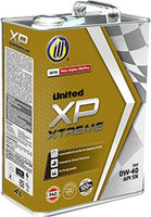 Моторное масло United Oil XP Xtreme 0W-40 4л купить по лучшей цене