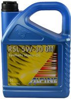Моторное масло Alpine RSL 5W-30 GM 5L купить по лучшей цене