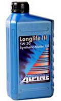 Моторное масло Alpine Longlife III 5W-30 5L купить по лучшей цене