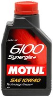 Моторное масло Motul 6100 Synergie+ 10W-40 2L купить по лучшей цене