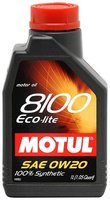 Моторное масло Motul 8100 Eco-lite 0W-20 1L купить по лучшей цене