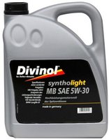 Моторное масло Divinol Syntholight MBX 5W-30 5L купить по лучшей цене
