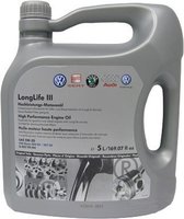 Моторное масло AUDI/Volkswagen Longlife III SAE 5W-30 5L купить по лучшей цене