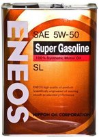 Моторное масло Eneos SUPER GASOLINE 5w-50 4L купить по лучшей цене