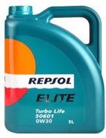 Моторное масло Repsol Elite Turbo Life 50601 0W-30 5L купить по лучшей цене