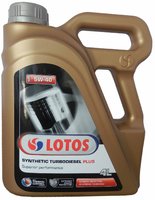 Моторное масло Lotos Synthetic Turbodiesel Plus 5W-40 4L купить по лучшей цене