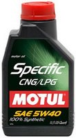 Моторное масло Motul Specific CNG/LPG 5W-40 1L купить по лучшей цене