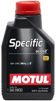 Моторное масло Motul Specific DEXOS2 5W-30 1L купить по лучшей цене