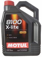 Моторное масло Motul 8100 X-lite 0W-30 5L купить по лучшей цене