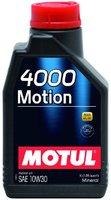 Моторное масло Motul 4000 Motion 10W-30 1L купить по лучшей цене