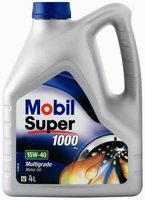 Моторное масло Mobil Super 1000 15W-40 4L купить по лучшей цене