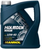 Моторное масло Mannol MOLIBDEN BENZIN 10W-40 4L купить по лучшей цене