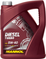 Моторное масло Mannol DIESEL TURBO 5W-40 5L купить по лучшей цене