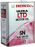 Моторное масло Honda Ultra LTD 5W-30 SN 4L купить по лучшей цене