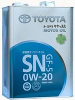 Моторное масло Toyota SN GF-5 0W-20 1L купить по лучшей цене