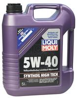 Моторное масло Liqui Moly Synthoil High Tech 5W-40 5L купить по лучшей цене