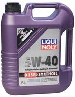 Моторное масло Liqui Moly Diesel Synthoil 5W-40 5L купить по лучшей цене