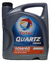 Моторное масло Total Quartz Diesel 7000 10W-40 5L купить по лучшей цене