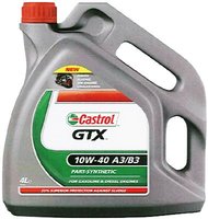 Моторное масло Castrol GTX 10W-40 A3/B3 4L купить по лучшей цене