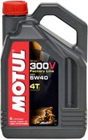 Моторное масло Motul 300V 4T Factory Line 5W-40 Off Road 4L купить по лучшей цене